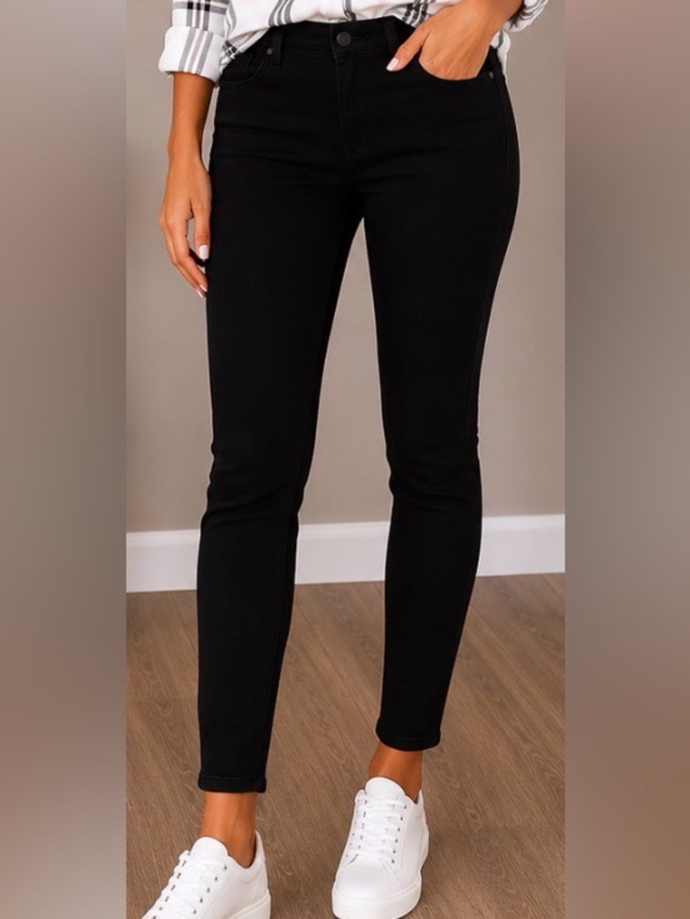 Joes Jeans Girl Black Pant Ultra Slim Jegging Knit Comfy Stretchy Vintage Skinny